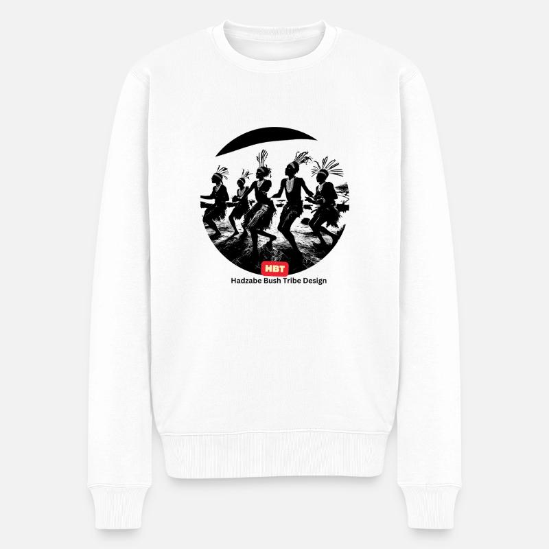 LGBT 57 - Männer Premium Bio Pullover - Weiß