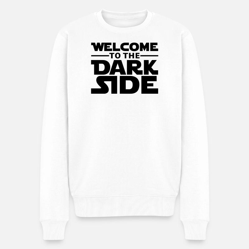 Welcome to the dark side - Pull Premium bio Homme - blanc