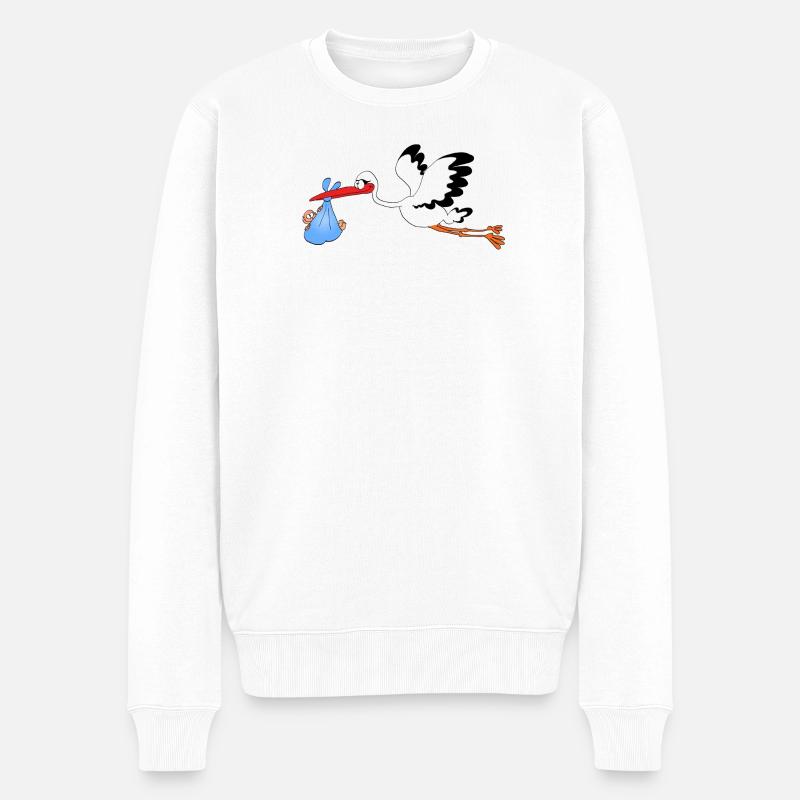 C'est un garçon ! - Pull Premium bio Homme - blanc