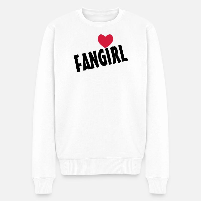 Fangirl Cadeau - Pull Premium bio Homme - blanc