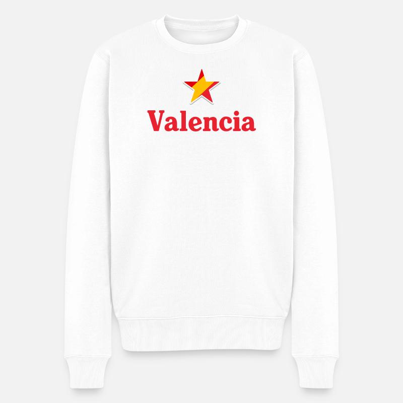 Valencia - Pull Premium bio Homme - blanc