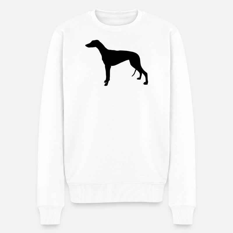 Greyhound - Pull Premium bio Homme - blanc