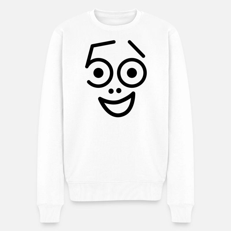 50 ans et toujours frais! - Pull Premium bio Homme - blanc