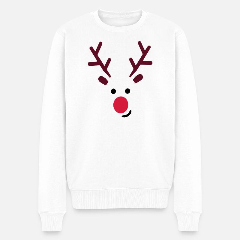 frist2 - Männer Premium Bio Pullover - Weiß