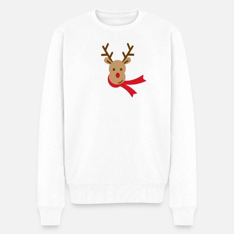 Noël - Pull Premium bio Homme - blanc