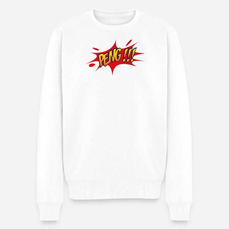 2541614 14949031 peng - Pull Premium bio Homme - blanc
