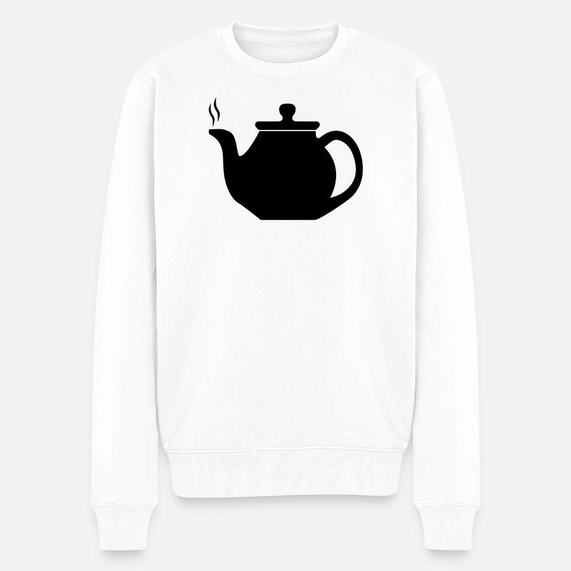 Théekanne - Pull Premium bio Homme - blanc