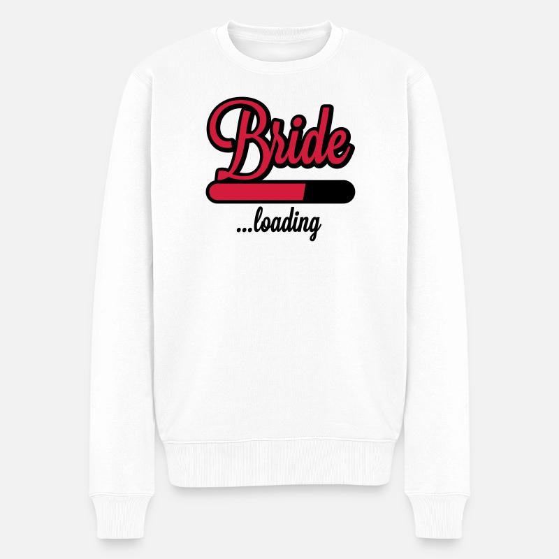 Bride loading | Hen Night - Pull Premium bio Homme - blanc