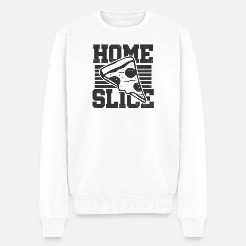 Tranche de maison - Pull Premium bio Homme - blanc