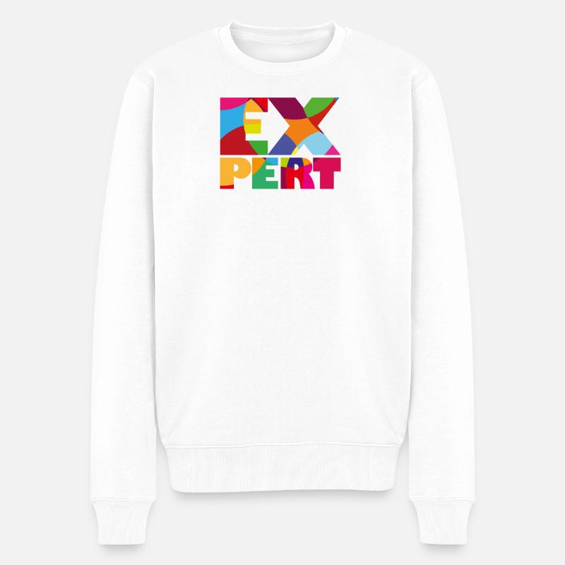Expert - Expert / Expert - Pull Premium bio Homme - blanc