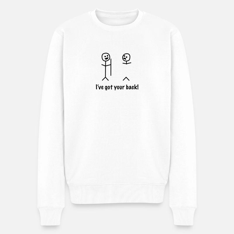 2000 - Pull Premium bio Homme - blanc