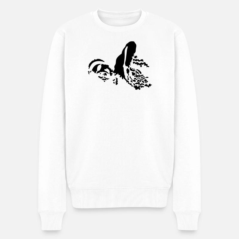 schwimmer_2 - Pull Premium bio Homme - blanc