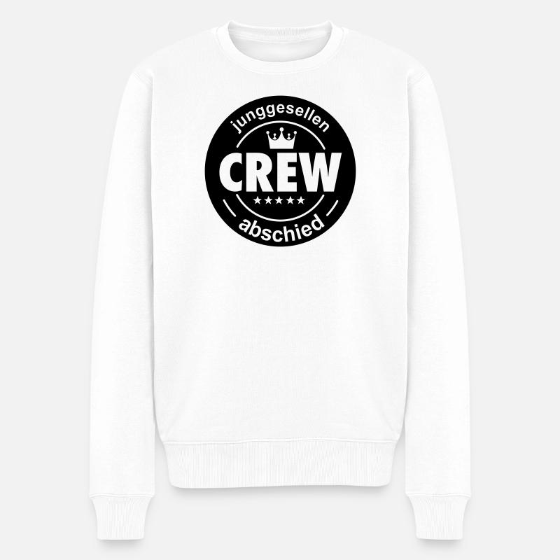 baccalauréat - Pull Premium bio Homme - blanc