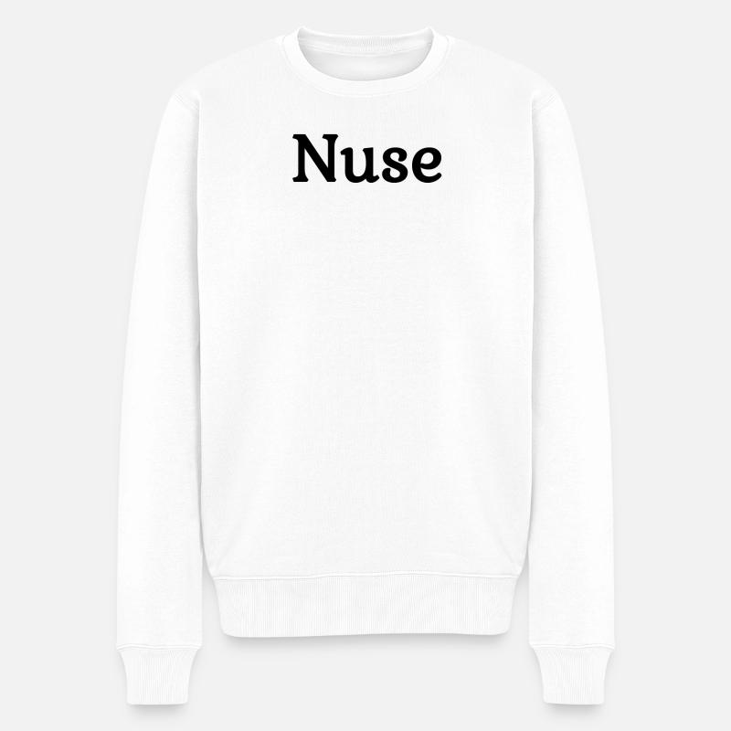 Albanie « Nuse » - Pull Premium bio Homme - blanc