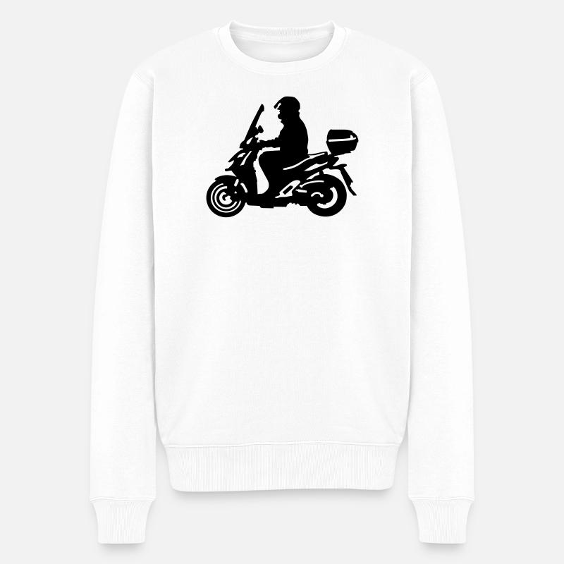scooters - Pull Premium bio Homme - blanc