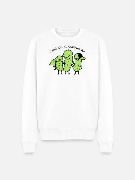Froid comme un concombre - Pull Premium bio Homme - blanc