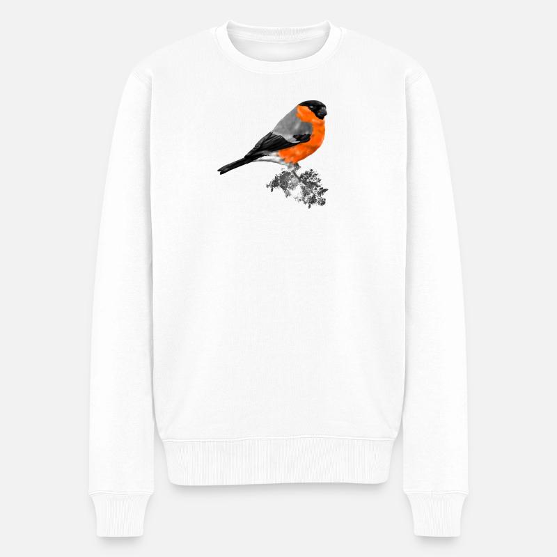 oiseau - Pull Premium bio Homme - blanc