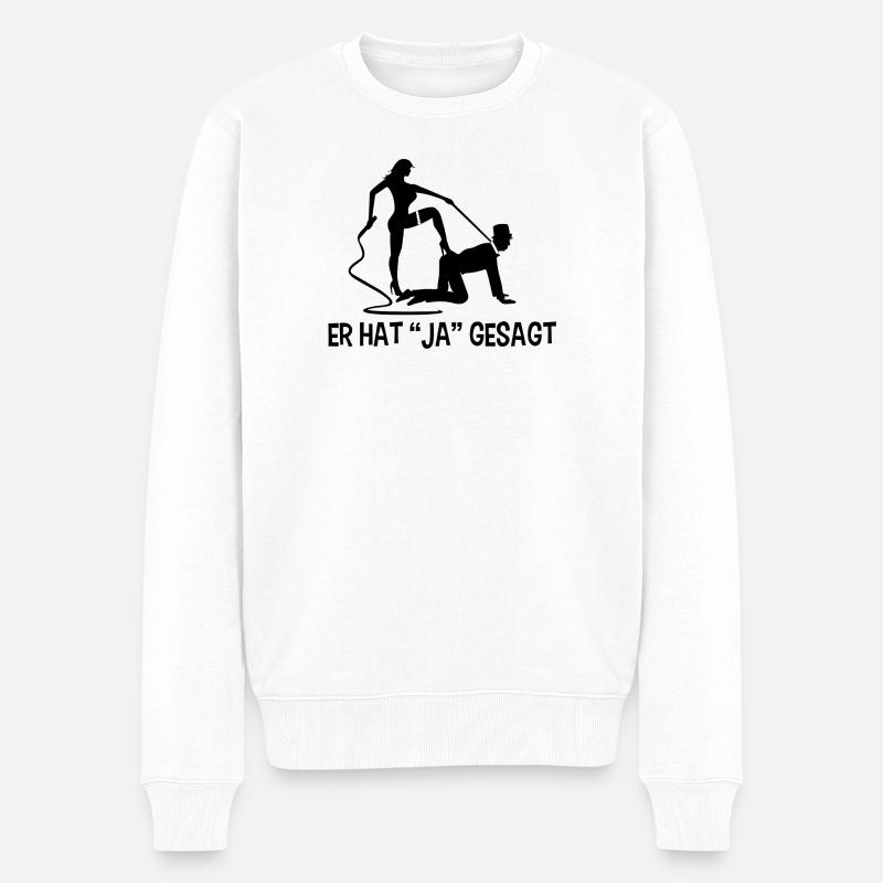 Mariage Mariage Mariage Mariage Bachelor Bachelor Party - Pull Premium bio Homme - blanc