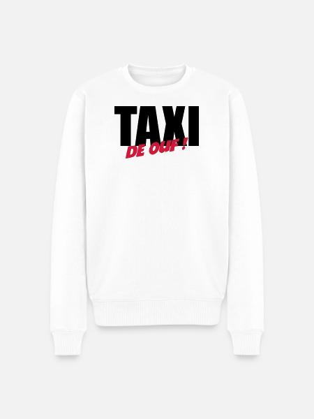 Taxi de ouf ! - Pull Premium bio Homme - blanc