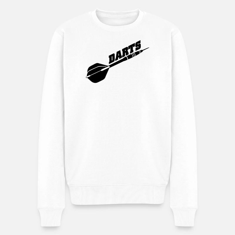 jeu de fléchettes - Pull Premium bio Homme - blanc