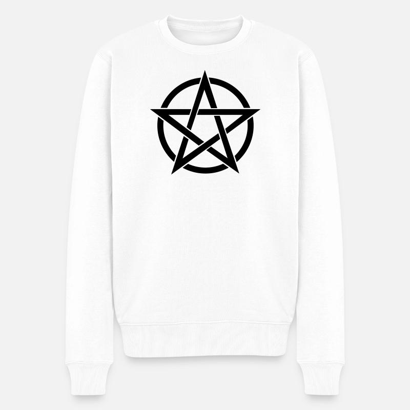 pentacle - Pull Premium bio Homme - blanc
