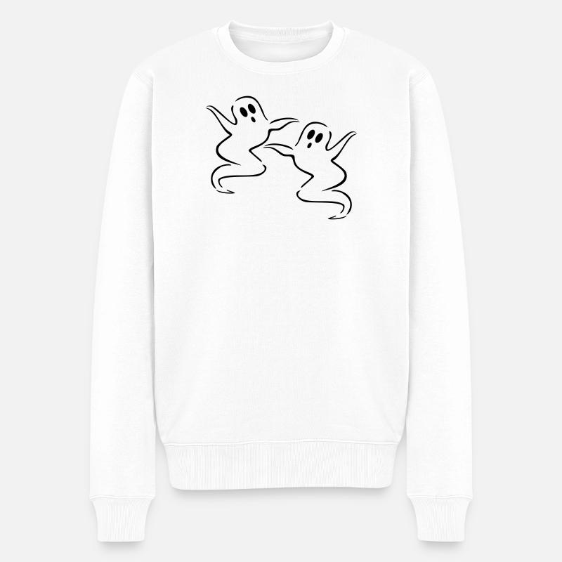 fantôme - Pull Premium bio Homme - blanc