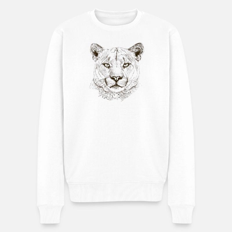 cougar - Pull Premium bio Homme - blanc
