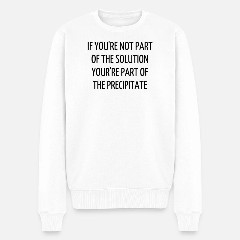 Citation / Geek / Gaming / Gamer / Nerd - Pull Premium bio Homme - blanc