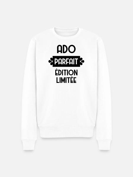 adolescent / enfant / ado / adolescente - Pull Premium bio Homme - blanc