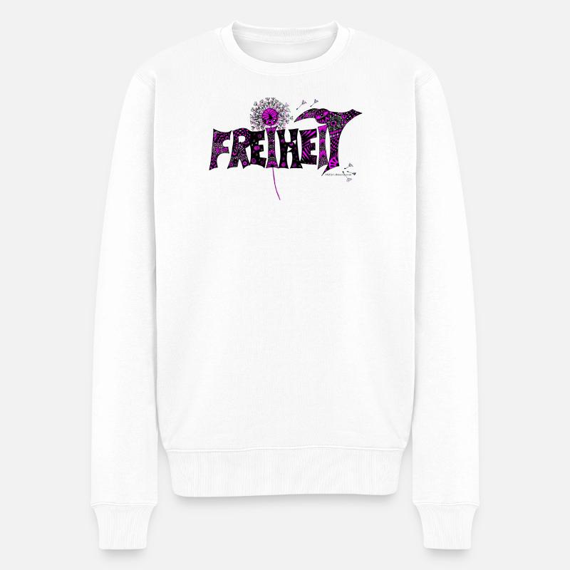 Liberté - Pull Premium bio Homme - blanc