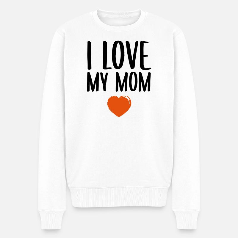 J'aime ma mère - Pull Premium bio Homme - blanc