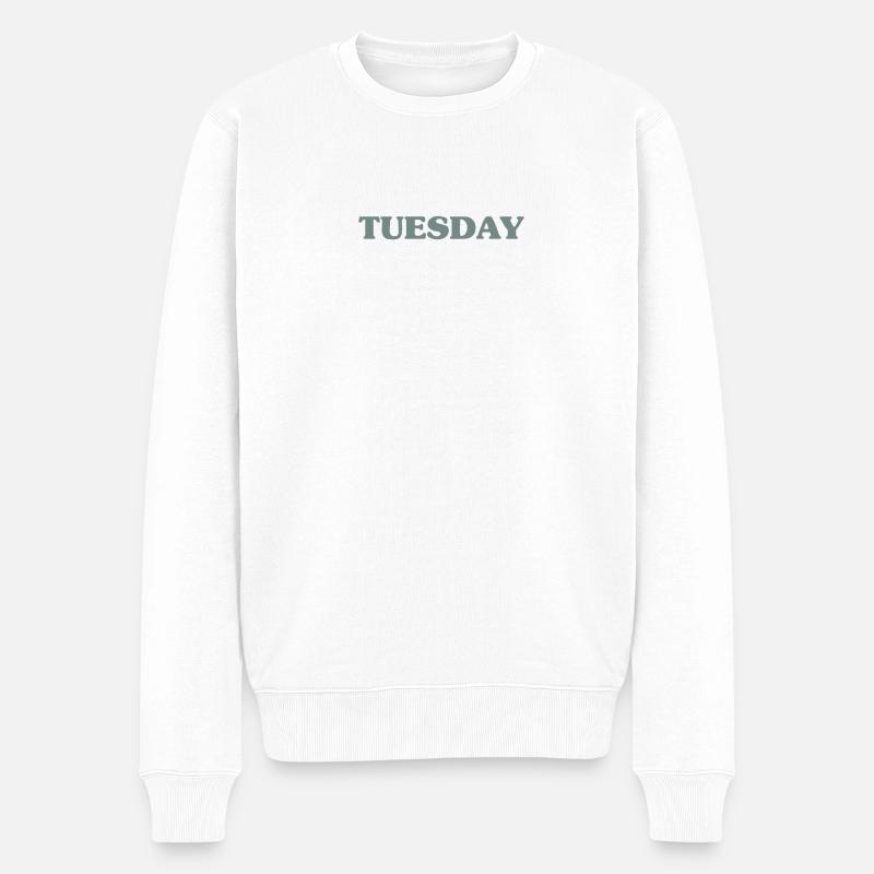 Le mardi - Pull Premium bio Homme - blanc