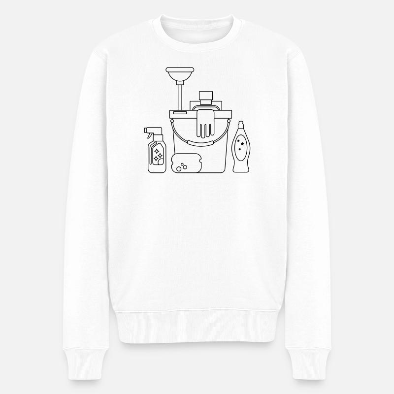 Putzeimer - Pull Premium bio Homme - blanc
