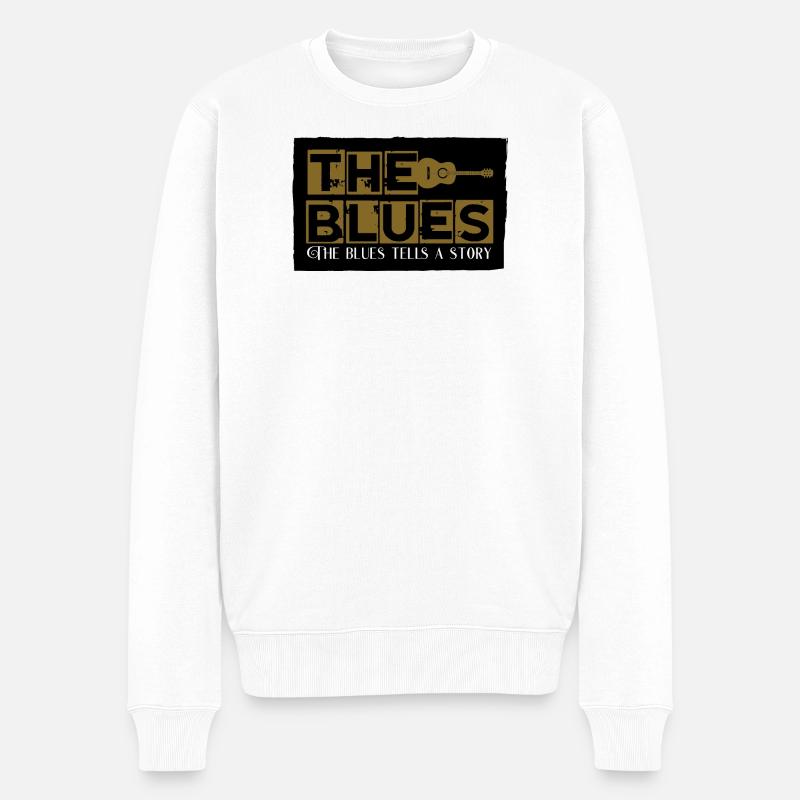 the bleus - Pull Premium bio Homme - blanc