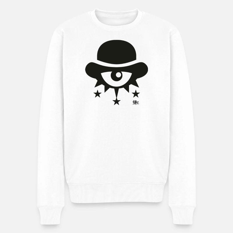 Thinkers Club - Pull Premium bio Homme - blanc