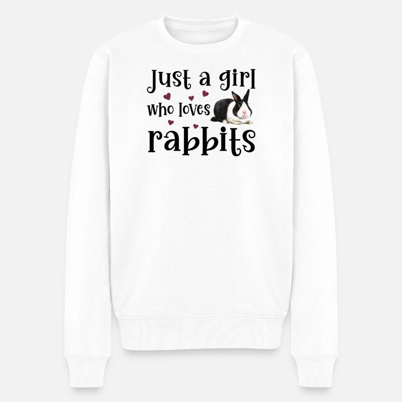 Lapin Lapin - Pull Premium bio Homme - blanc