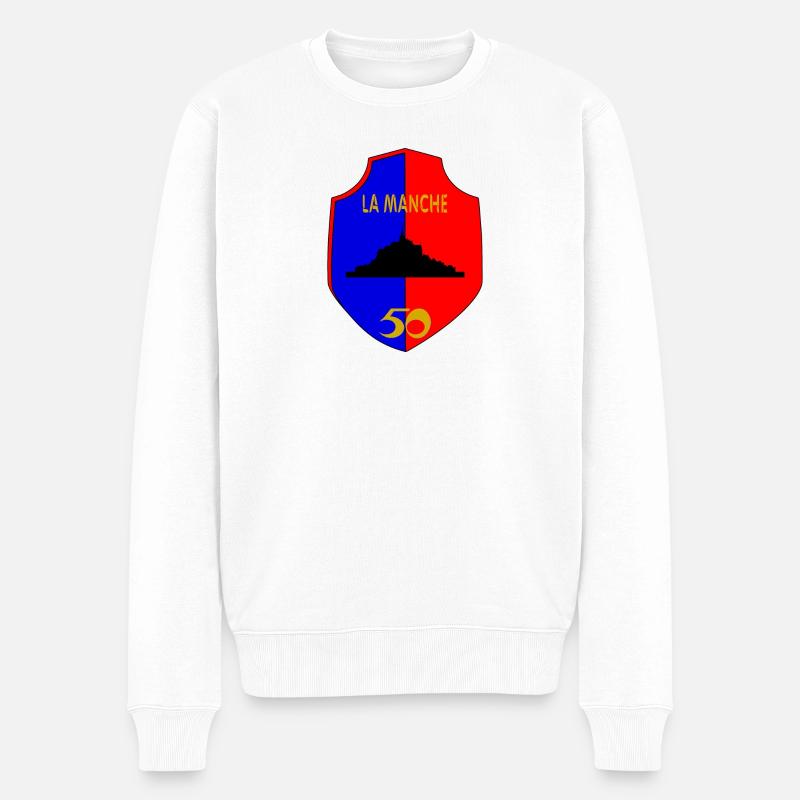 La manche - Pull Premium bio Homme - blanc