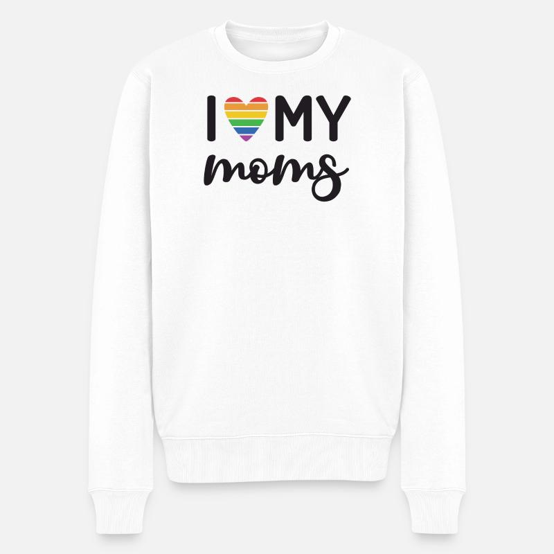 J’aime mes mamans - Pull Premium bio Homme - blanc