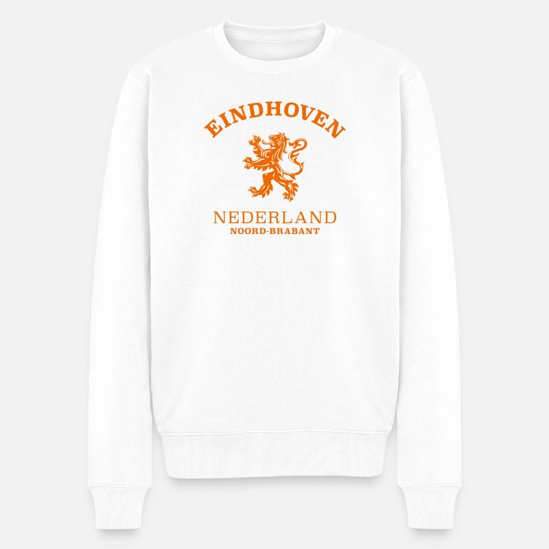 EINDHOVEN, Nederland, Pays-Bas, Pays-Bas - Pull Premium bio Homme - blanc