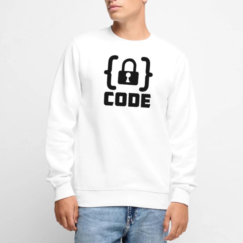Code avec programmateur de verrouillage Pull Premium bio Homme
