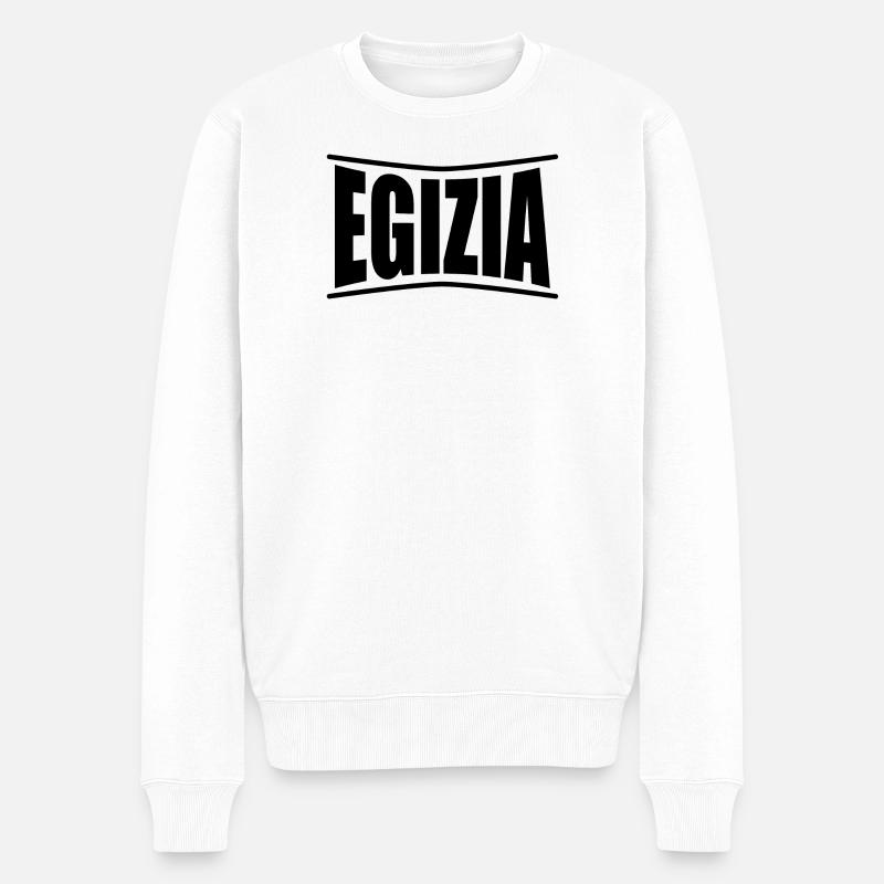 Idée cadeau t-shirt égyptien - Pull Premium bio Homme - blanc