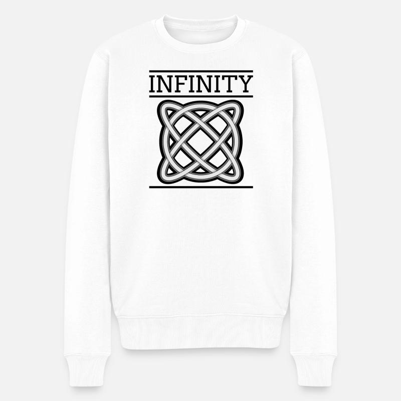 Infini - Pull Premium bio Homme - blanc