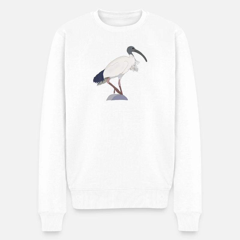 Ibis Bin Bird - Pull Premium bio Homme - blanc