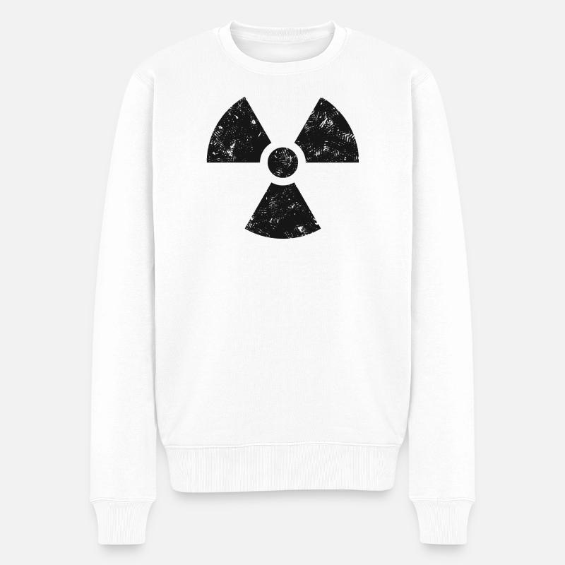Radioactivité - Pull Premium bio Homme - blanc