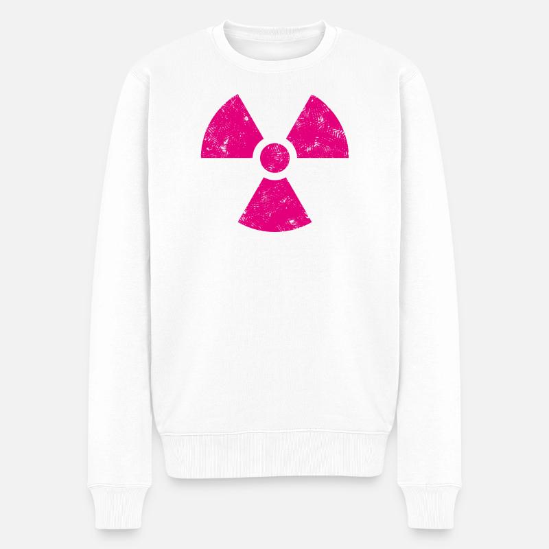 Radioactivité - Pull Premium bio Homme - blanc