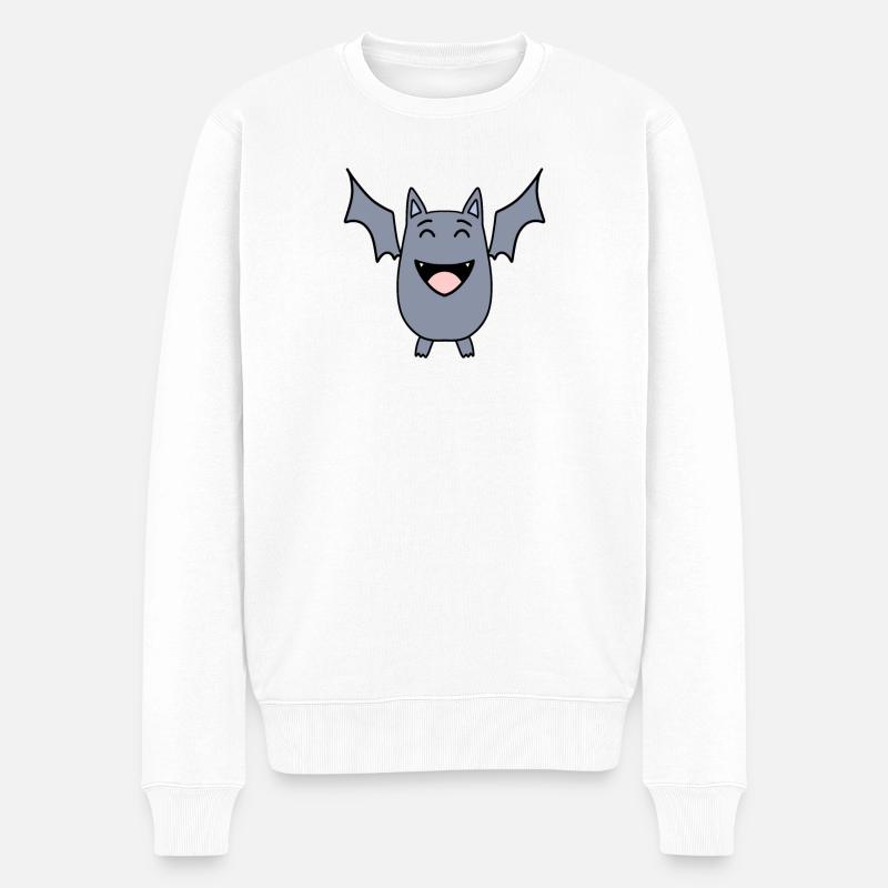 Chauve-souris - Pull Premium bio Homme - blanc