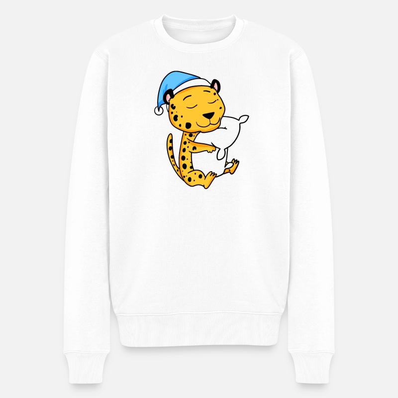 Guépard - Pull Premium bio Homme - blanc