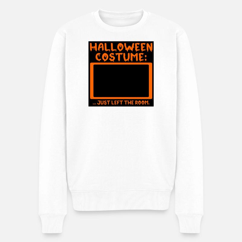 Drôle de costume d’Halloween - Citations - Pull Premium bio Homme - blanc
