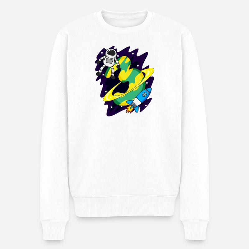 3 ans Jeune cadeau - Pull Premium bio Homme - blanc