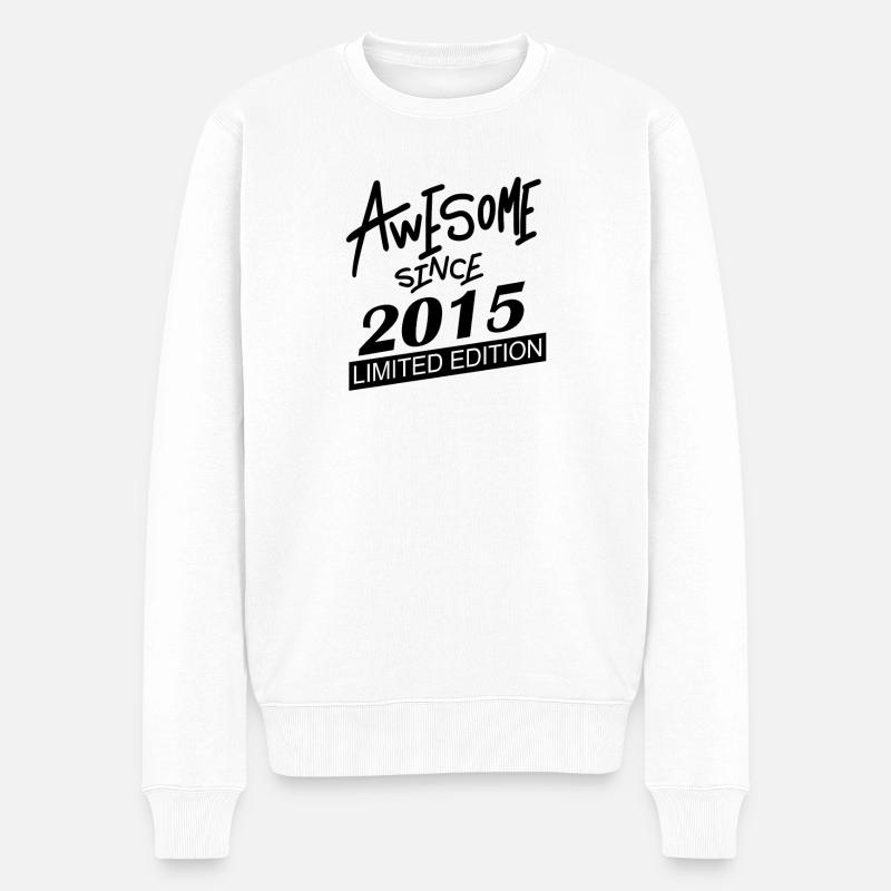 2015 - Millésime 2015 - Pull Premium bio Homme - blanc